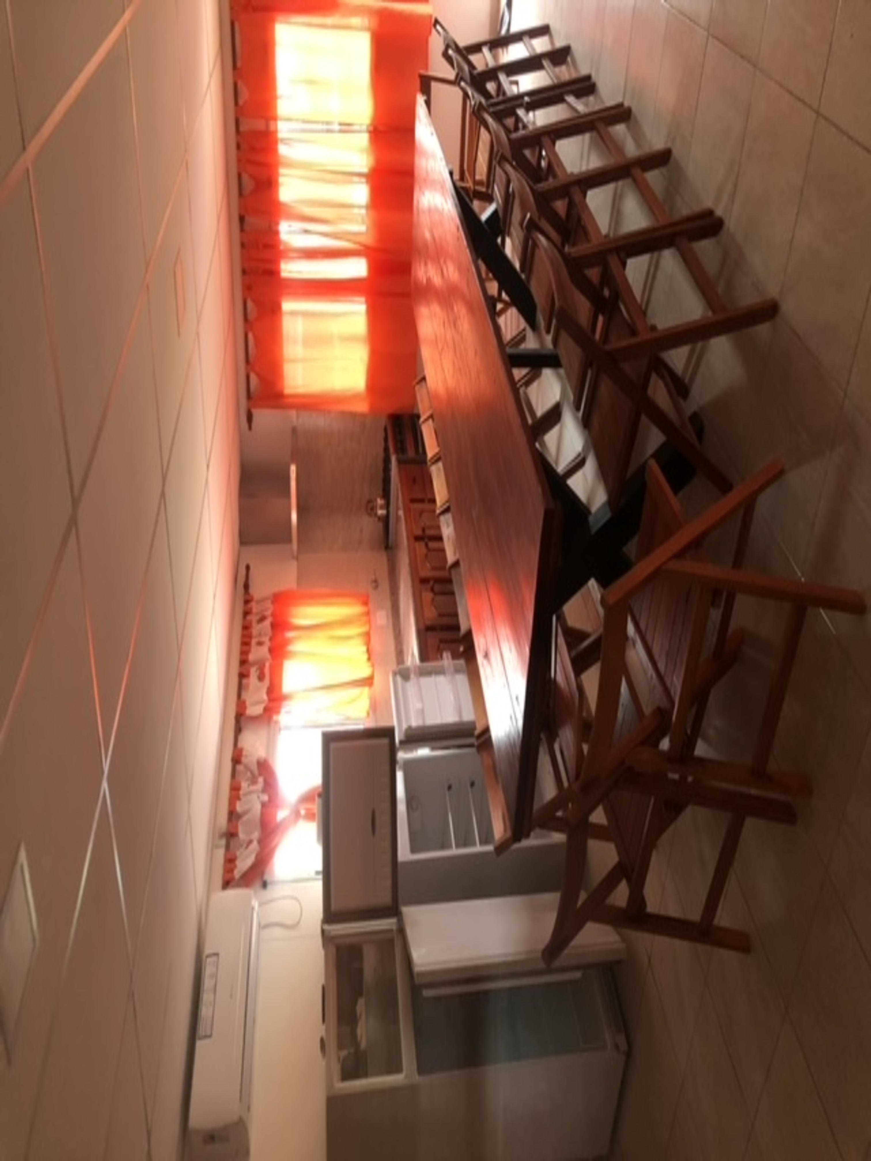 Interior de las cabañas
